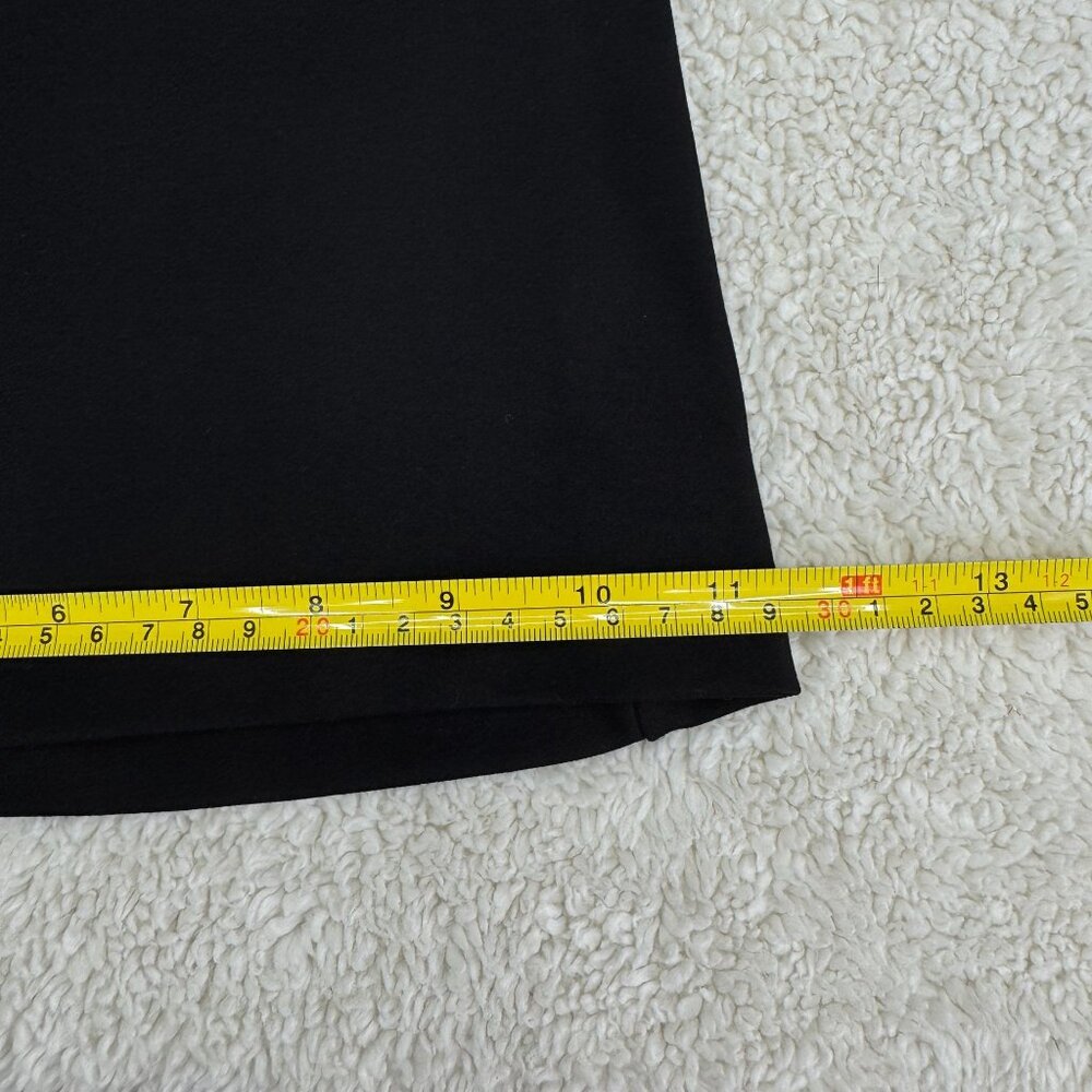 Mother Womens Black Flare Leg Trouser Elastic Waist Pants, Size XS - Picture 6 of 9
